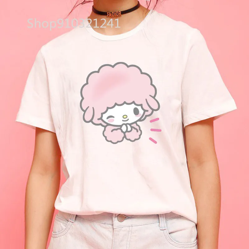 Mijn Lieve Piano T-Shirts Bedrukt Kawaii Dames T-Shirt Met Korte Mouwen Vrouwelijke Tops Grafische Schattige T-Shirts Harajuku Vintage Shirts