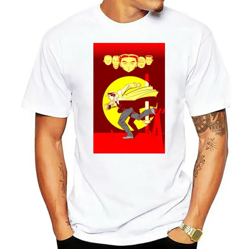 DICK TRACY FULL FRONT OF SHIRT *OLDSKOOL CUSTOM ARTWORK* Mens Shirt MANY OPTIONS