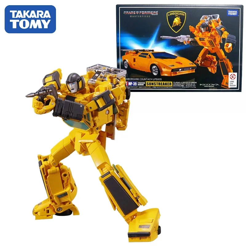 

TAKARA TOMY Transformers Masterpieces MP39 MP-39 Cybertron Warrior SUNSTREAKER Figure Model Robot Ornaments Figure Toys