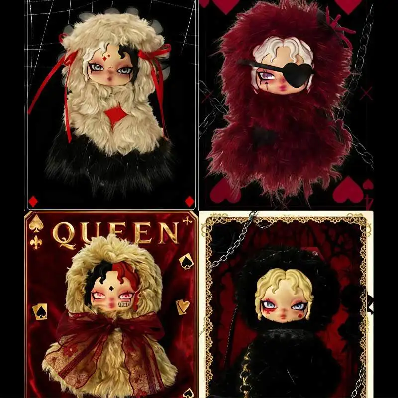 Alice Card Contract Series Blind Box Doll Giocattolo alla moda Zaino per cartoni animati Ciondolo Scatola misteriosa Collezione di ornamenti Regalo divertente a sorpresa