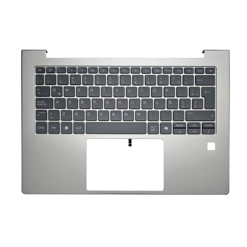 New for HP Probook 445 G11 440 G11 Latin Spanish Keyboard Palmrest Case Cover Laptop Replacement Part with High Quality Durable