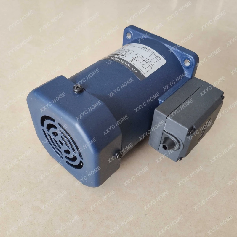 Motor 90YS120DY22 Xiamen Jingyan Motor 120W three-phase 220V small round shaft, one-year warranty