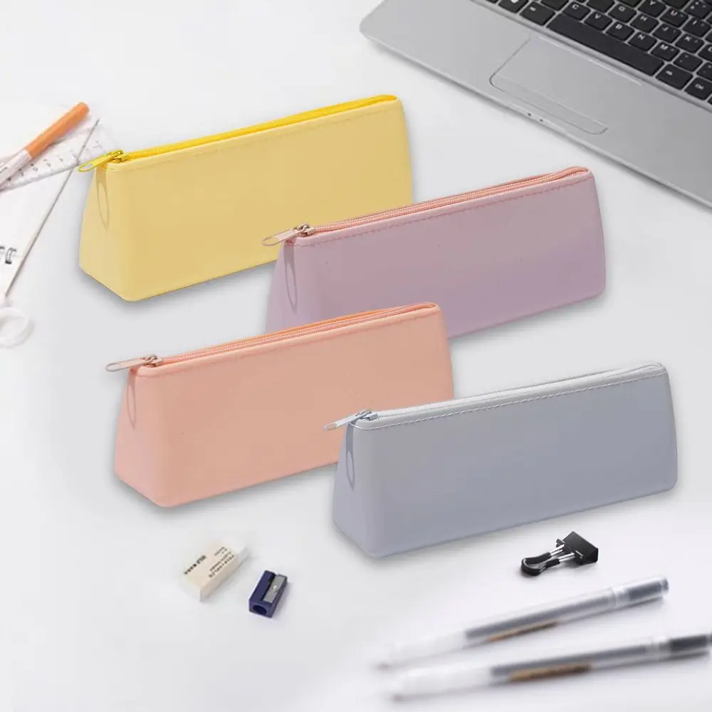 Portable Silicone Pouch Waterproof School Silicone Case Creative Silicone Pencil Case New Silicone Kit