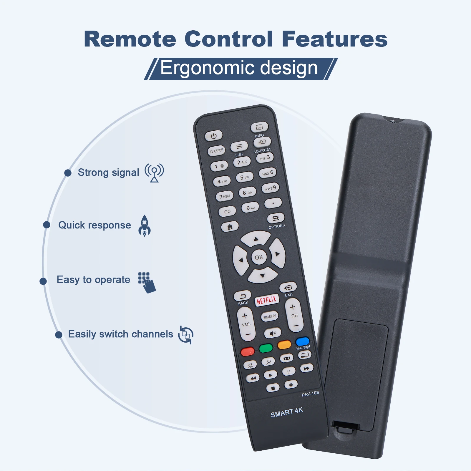 hot sales match most 4K Smart TV White Label Assembled Product Miscellaneous Brand 4K Ultra HD Smart Television with Netflix key