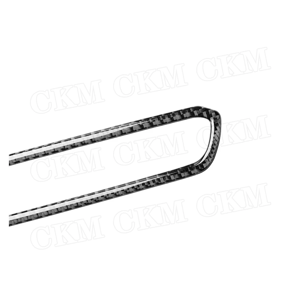 Carbon Fiber Car Audio Player CD Panel Multimedia Buttons Decorative Frame Trim Stickers For BMW G20 G28 2019 2020