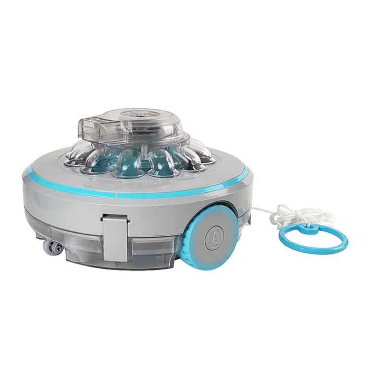 Rechargeable Cordless Robotic Vacuum Pool Robot Cleaner Electric Powered Above-Ground Swimming Pool Cleaning Robot