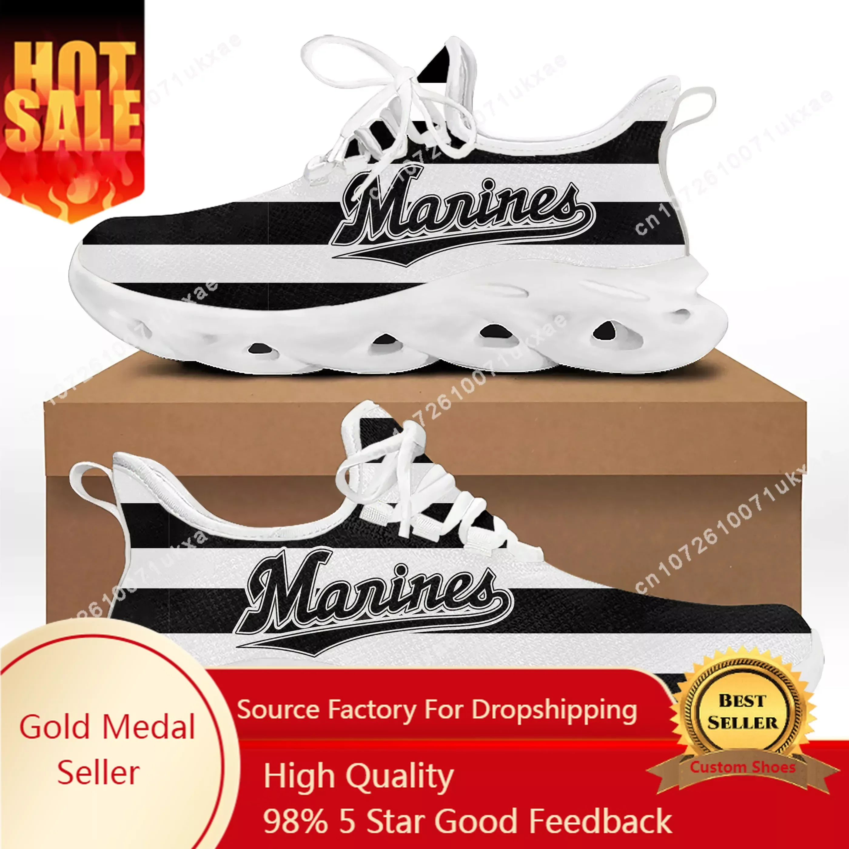 マリーンズ Chiba Marines baseball Flats Sneakers Mens Womens Sports Running Shoes High Quality DIY Sneaker customization Shoe