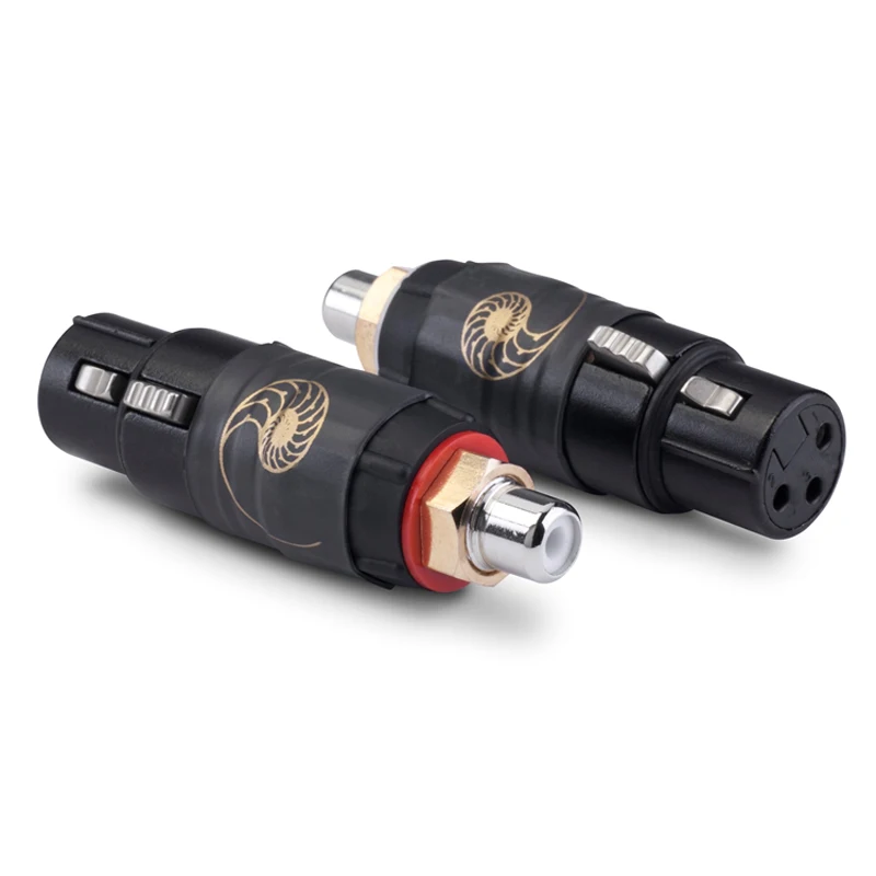 Высокое качество Cardas XLR 3-контактный разъем «мама/папа» на RCA «мама» аудиоразъем адаптера