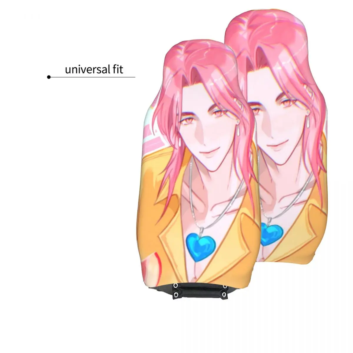 الرومانسية ساجا بنين غطاء مقعد السيارة العالمي على الطرق الوعرة AUTOYOUTH KPop شيطان الصيادين مقعد السيارة حامي البوليستر الصيد