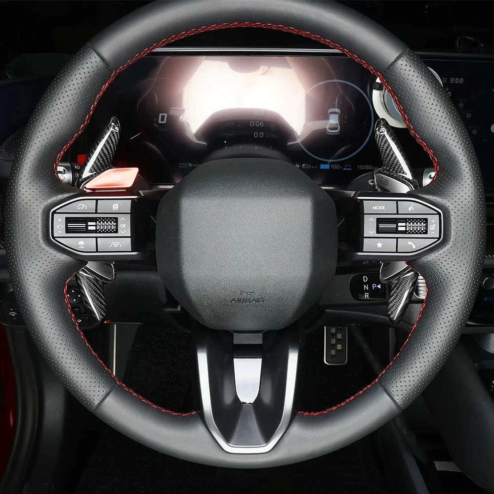 

For Hyundai IONIQ 6 N 2023 2024 2025 Car Steering Wheel Shift Paddle Extension Cover Trim Car Interior Decoration Accessories