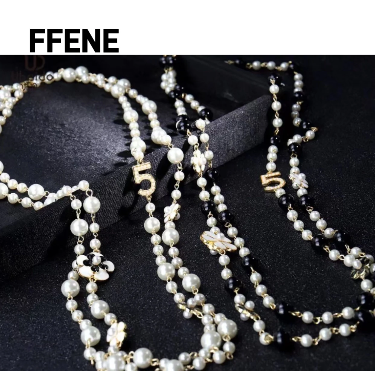 Luxurious and high-end multi-layer pearl necklace for women, elegant and simple, long winter and autumn sweater chain, jewelry