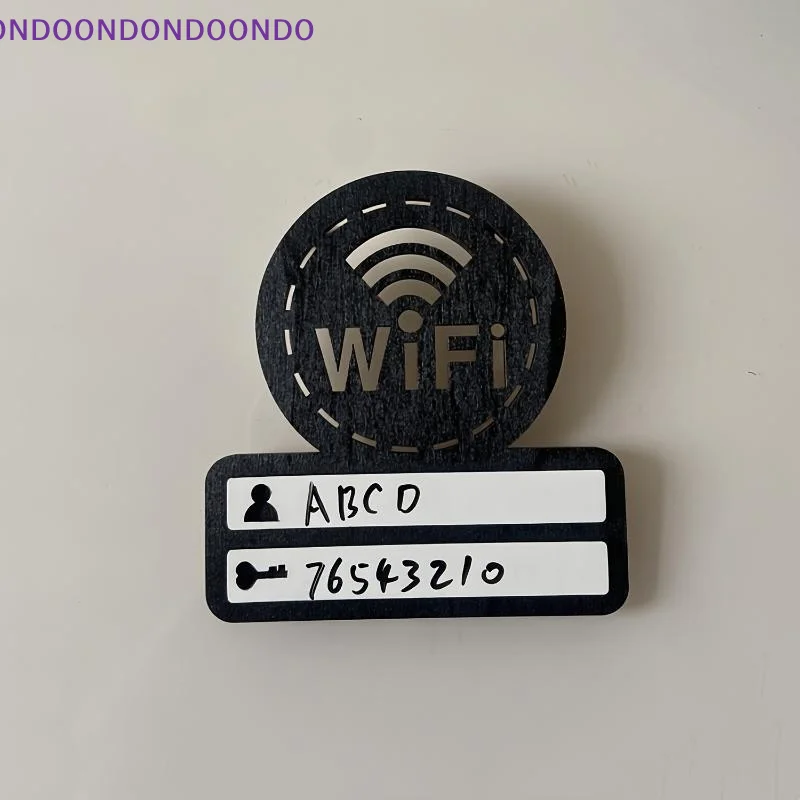 Rustic Wooden WiFi Password Sign Handwritten Wall Hanging Network Indicator for Farmhouse Bar Decor Gift