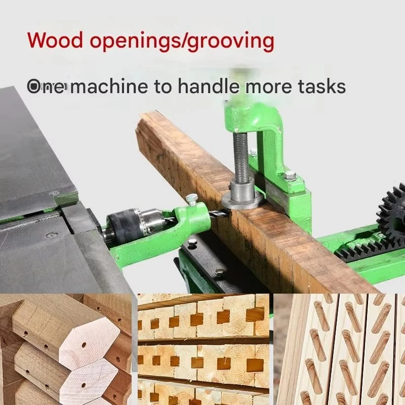 Portable planer for woodworking miniature wood machines that require precise thickness machining on a budget