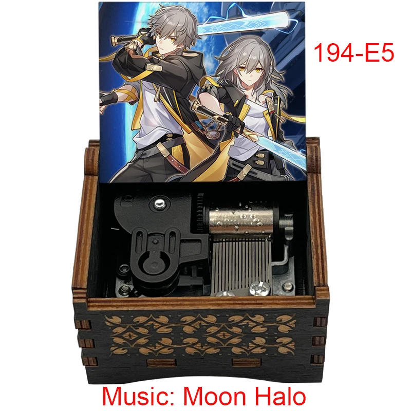 Game Honkai Impact 3 mechanical Music Box Moon Halo music Anime Toy For Kid Gift students birthday gift