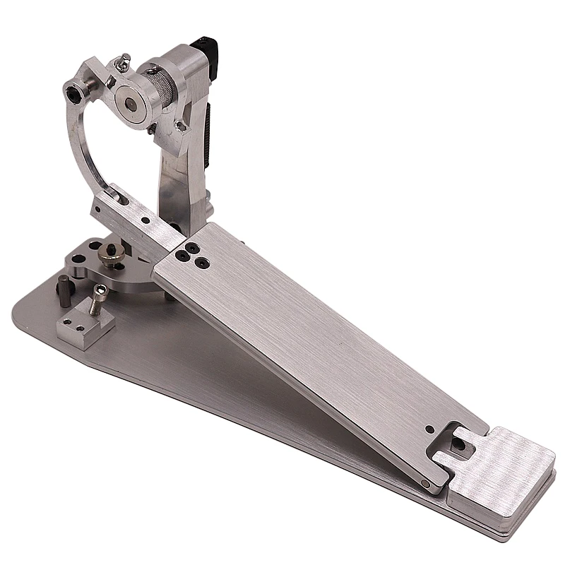 NEW Aluminium Alloy Drum Pedal Single Pedal Blue Color Silver Color High Quality with Small Flaw