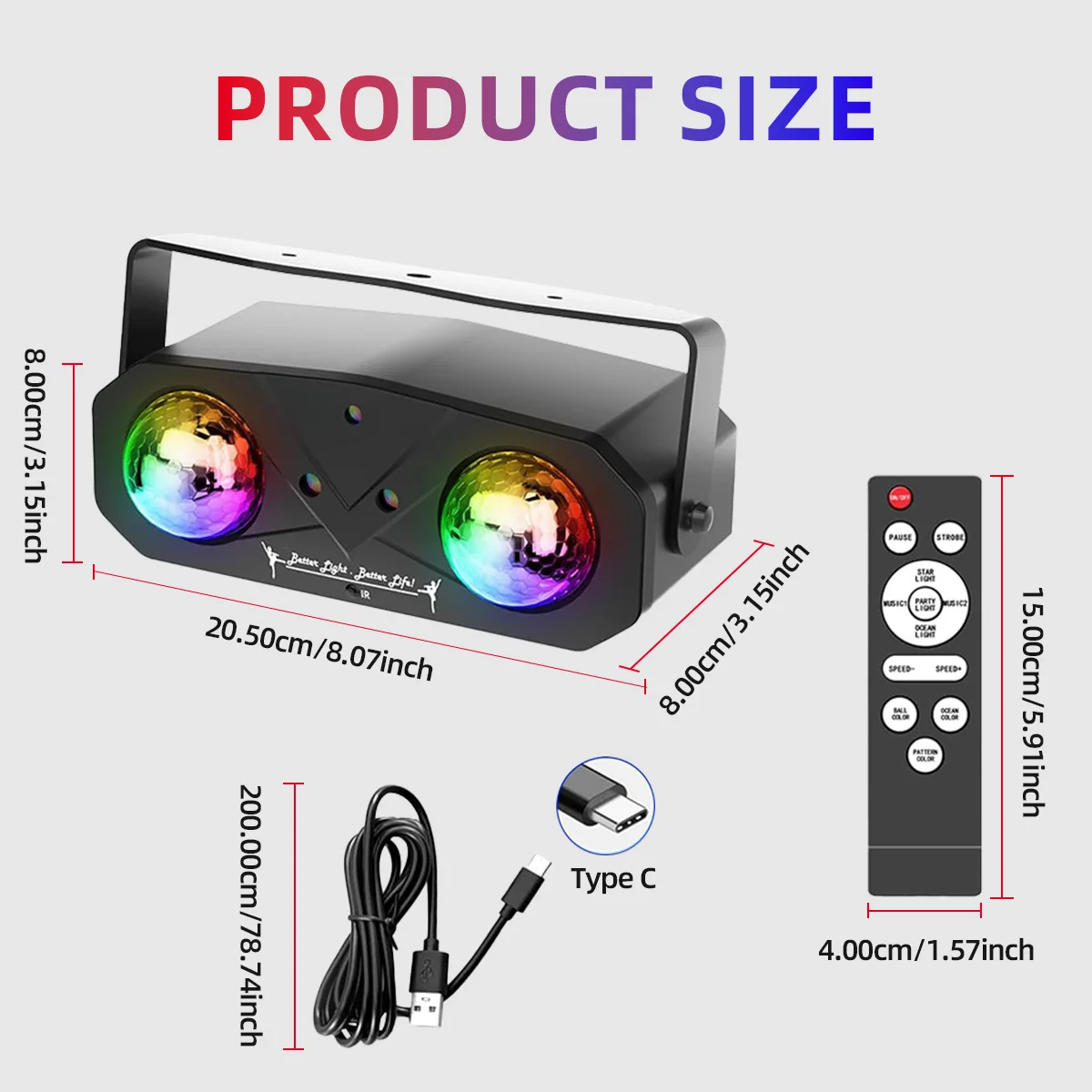 USB LED غالاكسي العارض ضوء ملون الدورية ضوء الليل جو DJ ضوء مناسبة لقضاء عطلة حفلة عيد الميلاد الزفاف