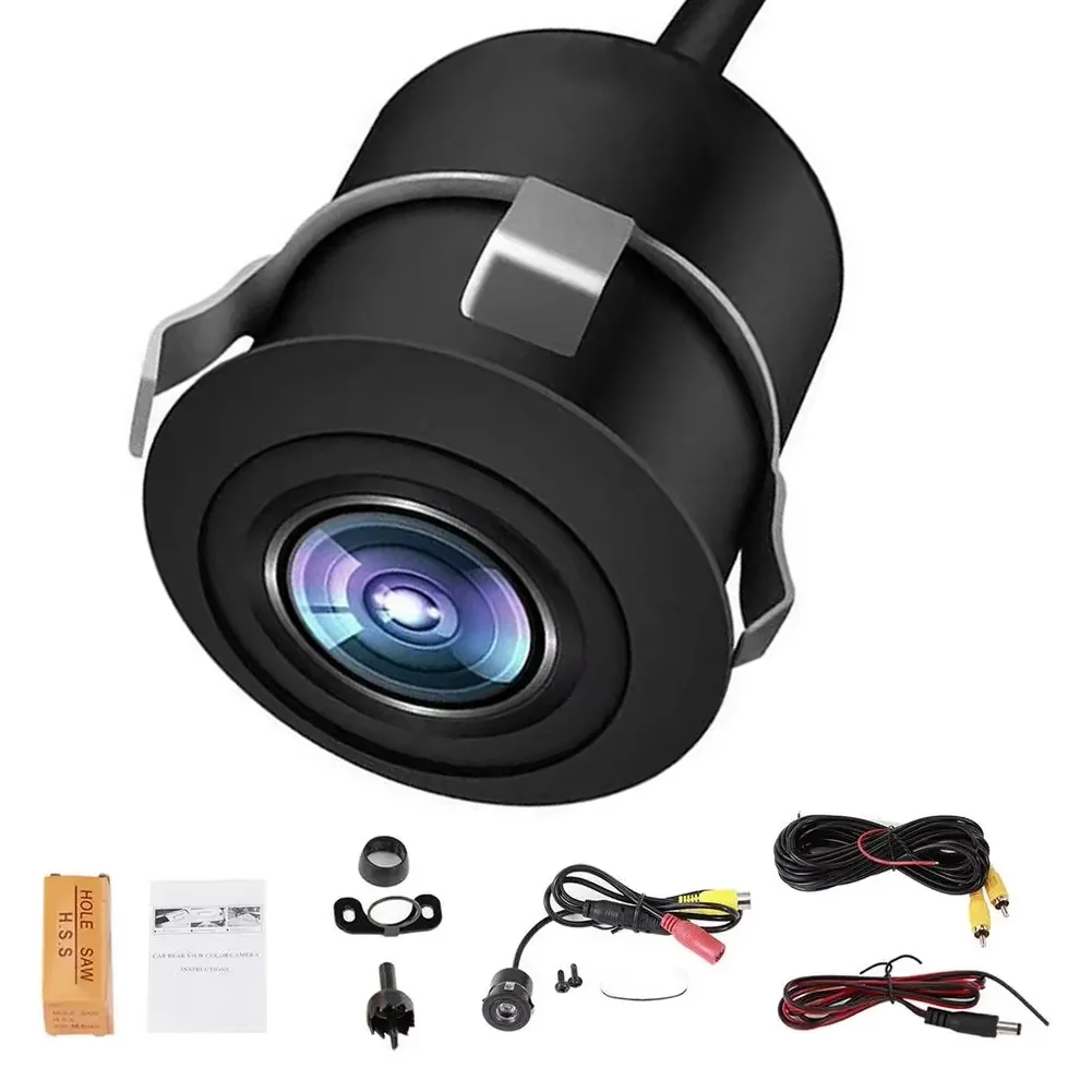 Car Rear Reverse Camera Rearview 170degree Car Infrared Auto Night Vision Waterproof Parking Reversing HD Image Sensor Rear View