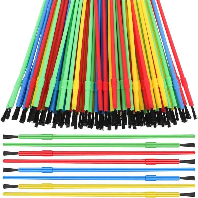 PERFECT MODERN 400 Pieces Paint Brush Bulk Plastic Paint Brush Set Oil Painting Watercolor Brush Classroom Supplies For Arts And