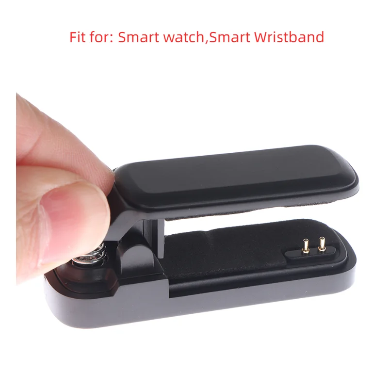 Smart Watch 2Pin Charger Clip 3/4mm Universal Charging Dock Cable For Smart Bracelet Wristband USB Original Charging Cable