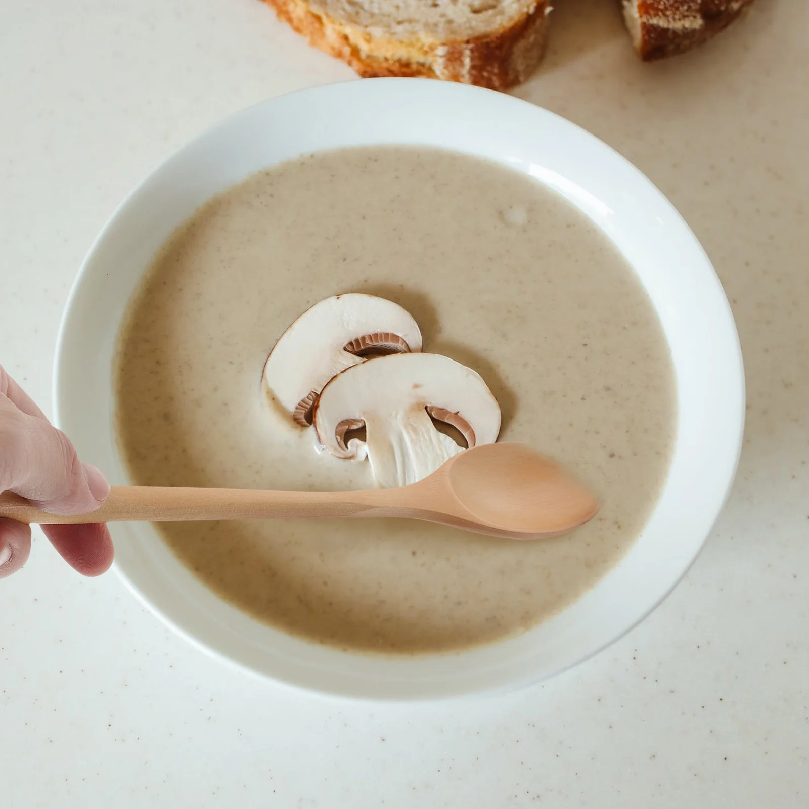 

2pcs Wooden Ladle Spoon Long H Smooth Round Design Healthy Eco Friendly Japanese Style Food Stirring Household Kitchen