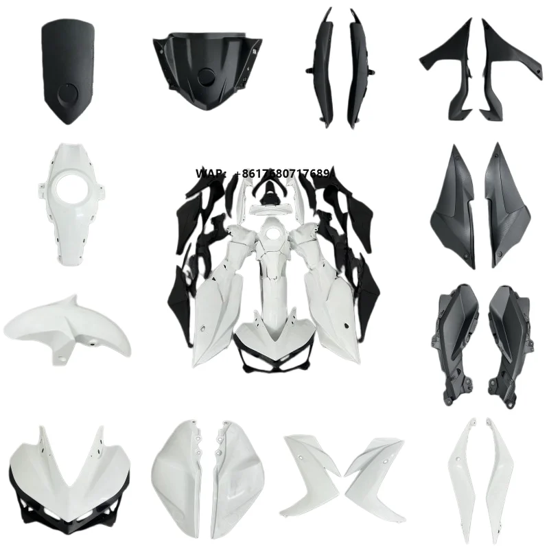 

Full Body Kit Fairing Front Fender Head Cowl Body Protective Panels for YZF-R3 R25 15-18 Year Models