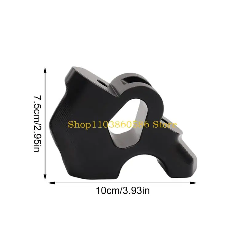242A Adventure Motorcycle Handlebar Risers Pair, Aluminum Hardware Package, 38 Mm Raise Mounting Parts