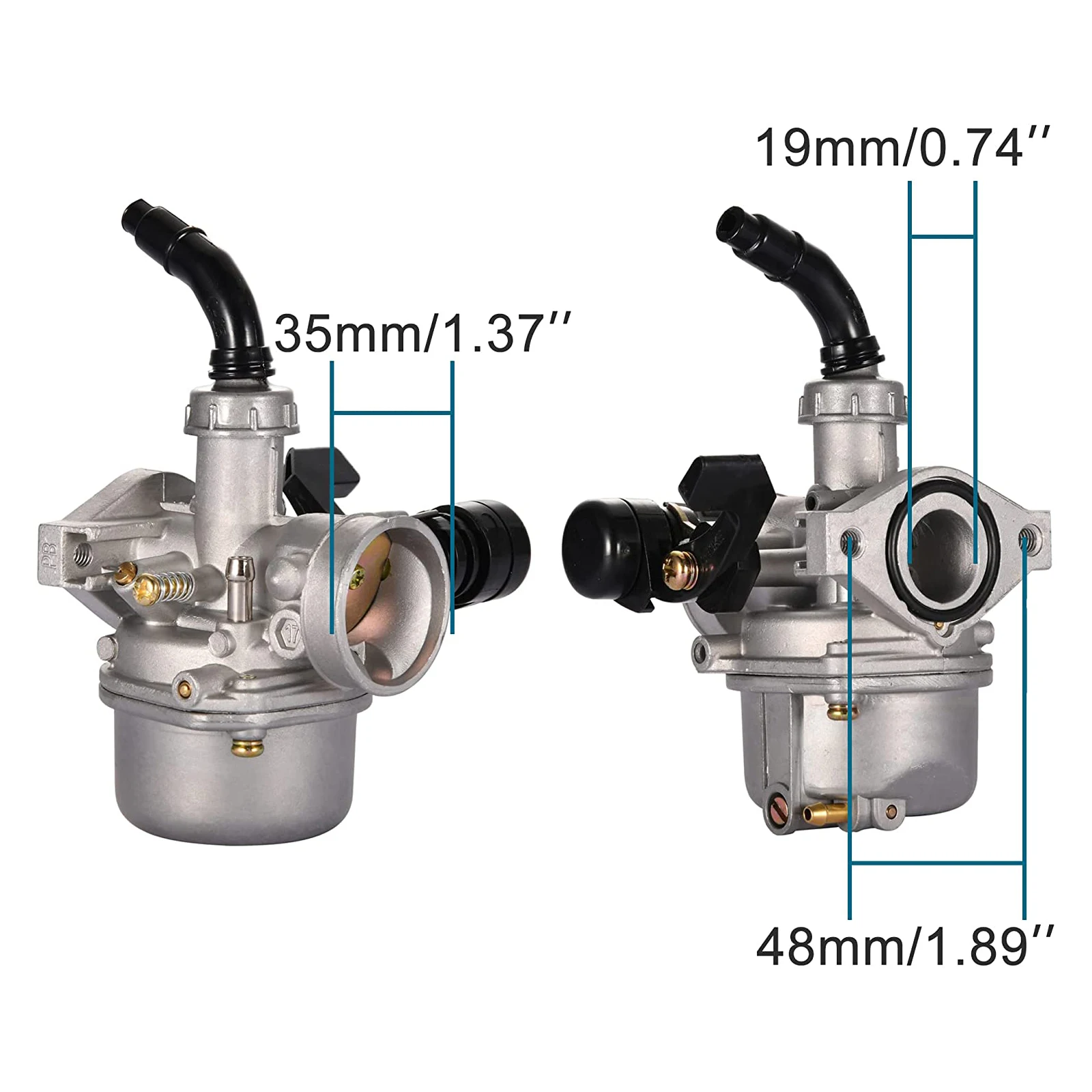 Motorcycle Carburetor Hand Choke 50cc 90cc 70cc 100cc 110cc 125cc Pocket Bike Chinese ATV GY6 Accessories for Roketa Sunl ...