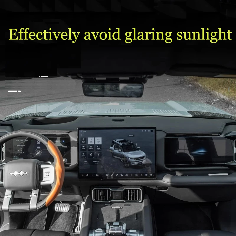 Car Styling Dash Mat Dashmat Dashboard Cover Sun Shade Dash Board Cover Carpet For BYD Equation Leopard 8 2025 2024