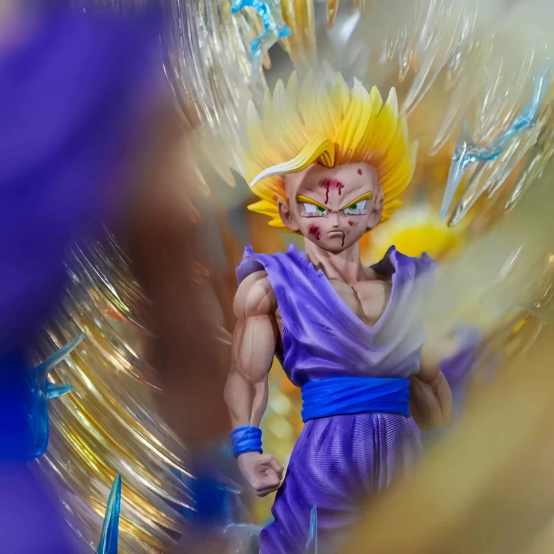 36 cm Figurka Anime Dragon Ball Z Model JT Super Saiyan 2 Goku Gk Figurka akcji PVC Ozdoba kolekcjonerska Zabawki dekoracyjne Prezenty