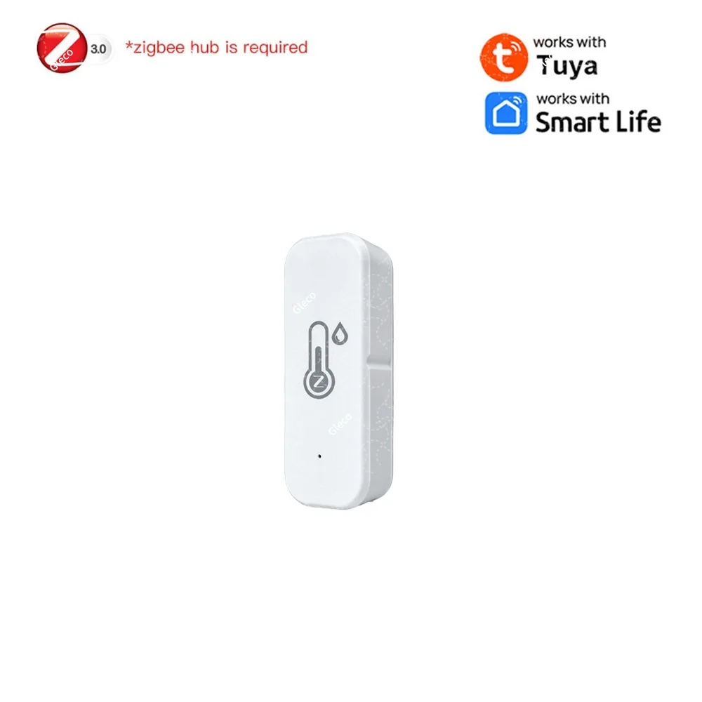 Zigbee-Sonde, Temperatursensor, Luftfeuchtigkeitsdetektor, TUYA Smart Life 2MQTT, Thermometer, Hygrometer für Aquarium, Weinkeller, Gefrierschrank