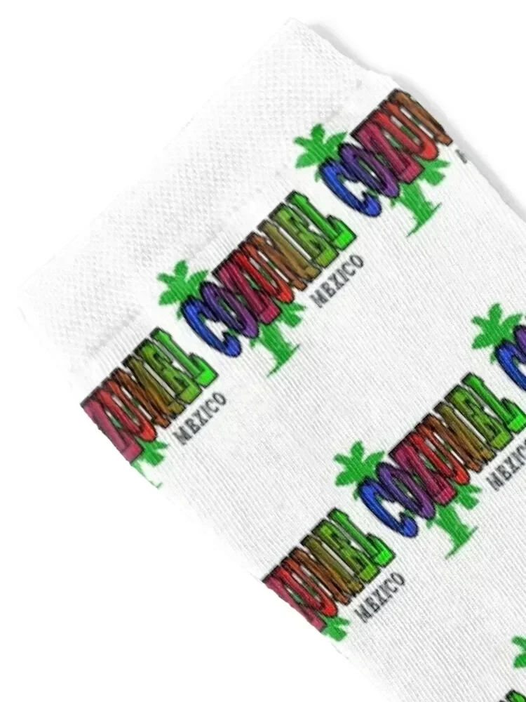 Cozumel - Mexico Diving Socks floral custom Socks For Women Men's