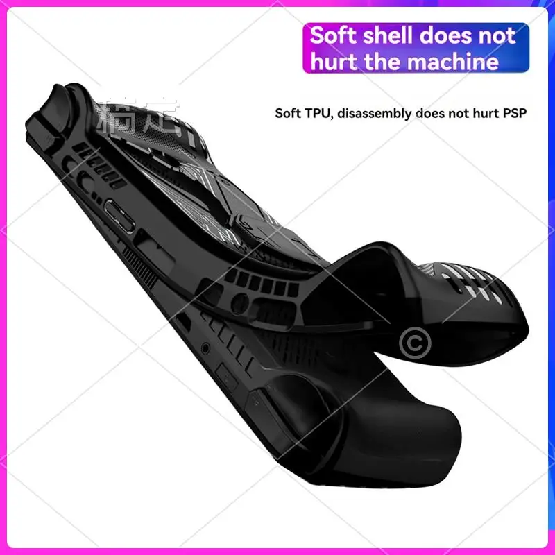 ATTT-TPU Protective Case With Stand For Asus ROG Ally X Game Console, Durable Cover Shell For Enhanced Gaming