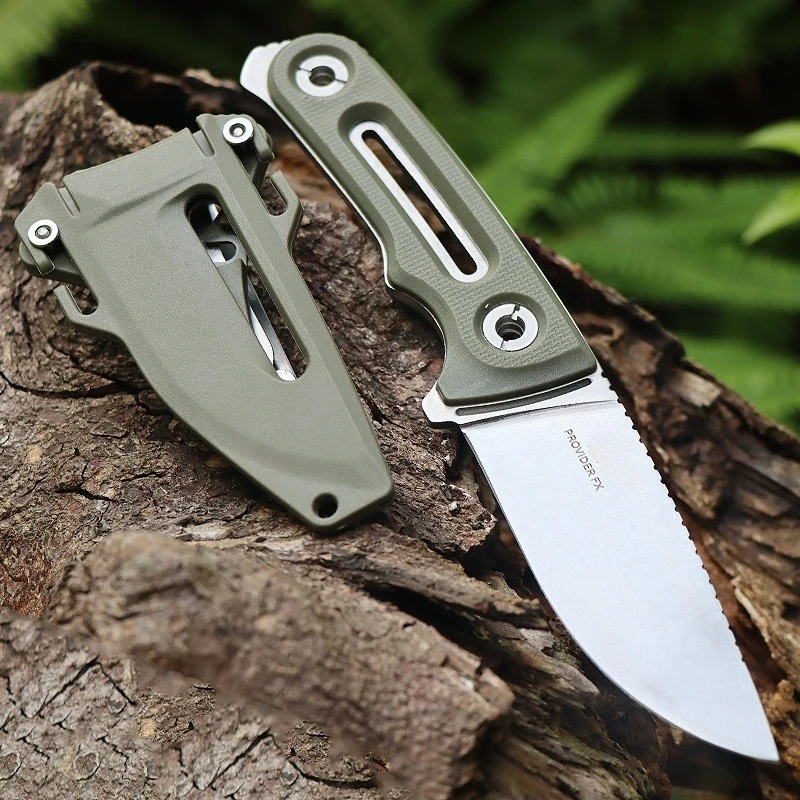

High Hardness Nylon Glass Fiber Handle Pocket Camping Fixed Blade Knife Survival Hunt Tactical Knives Outdoor Utility EDC Tools
