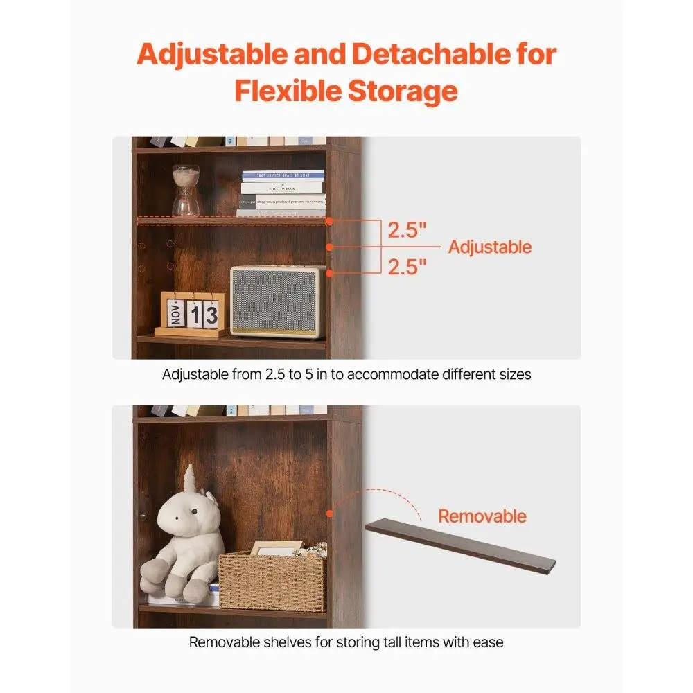 طاولة أريكة كونسول ضيقة ، طاولة أريكة ، 3 طبقات للمدخل وغرفة المعيشة #5