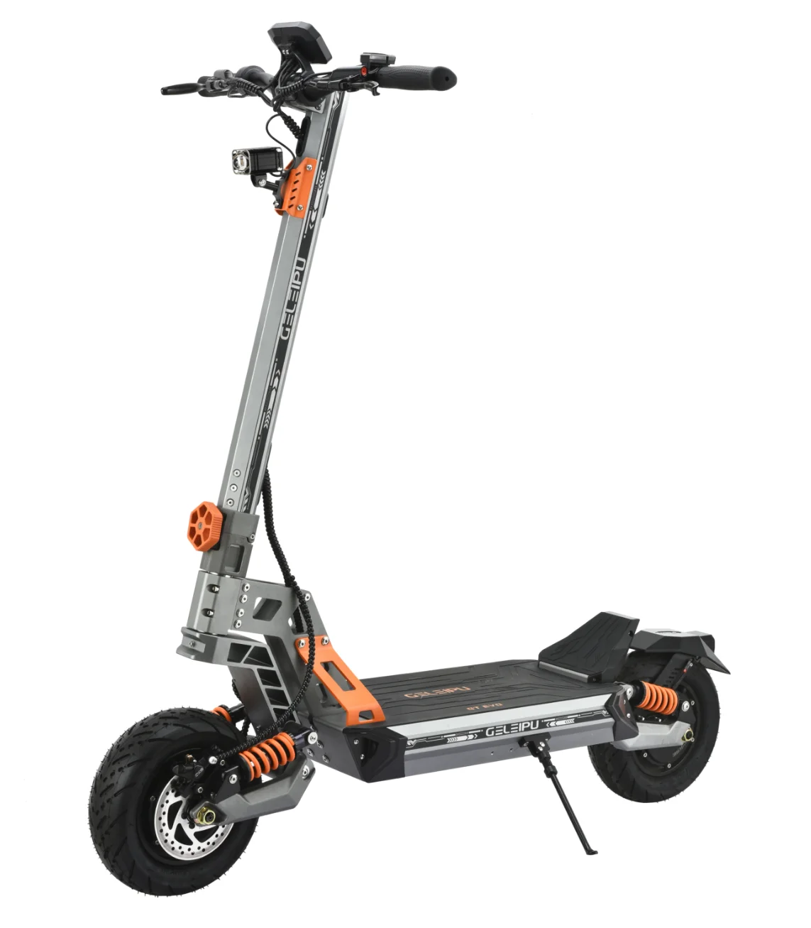 Geleipu GTEVO Opvouwbare Elektrische Scooter Dubbele Motor 60V 36Ah Lithium Batterij 11-inch Banden E-Scooter 3 Snelheidsmodi