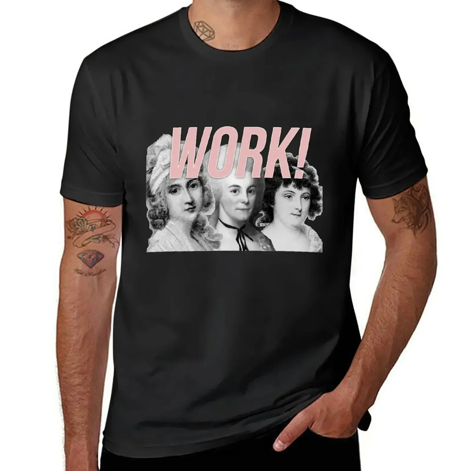 werk T-Shirt plus size tops cute tops quick-drying mens workout shirts