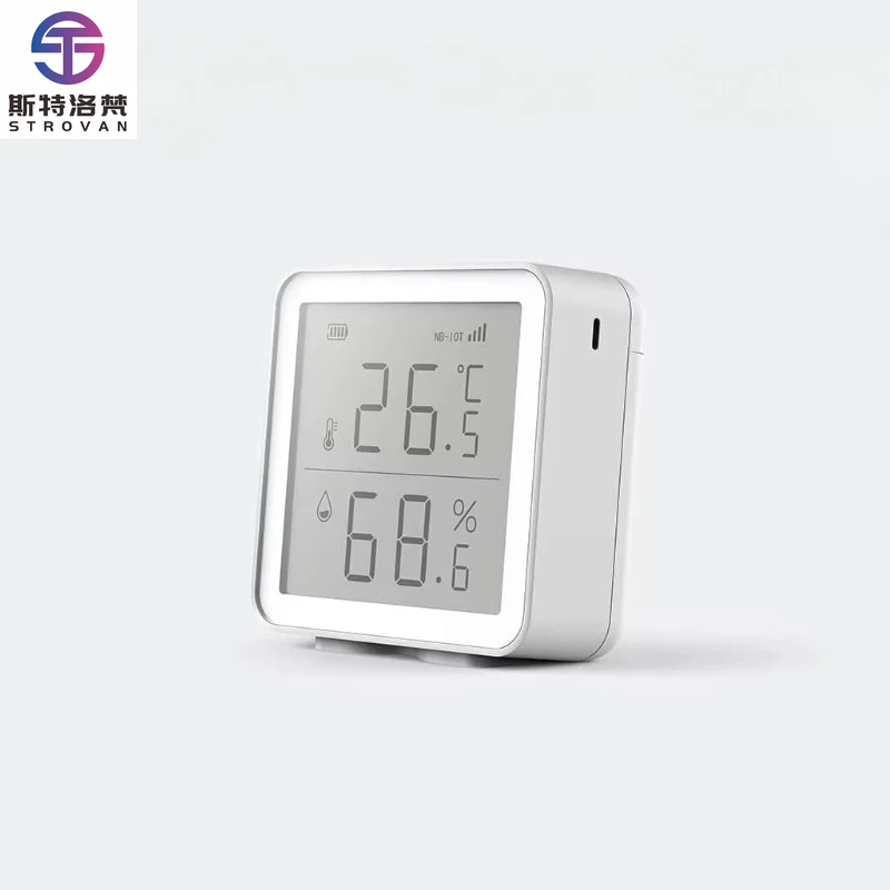 Multi IR 2.4GHz WiFi Temperature and Humidity Detector with App Control 70m Range Display for Smart Home TE200