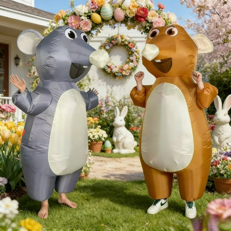 

Надувной костюм мыши для фестивалей, вечеринок, ролевых игр, карнавалов, надувной костюм животного