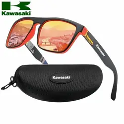 Nuovi occhiali da sole polarizzati Kawasaki UV400 per uomo e donna Occhiali da guida con montatura quadrata per esterni Occhiali da ciclismo Occhiali da pesca