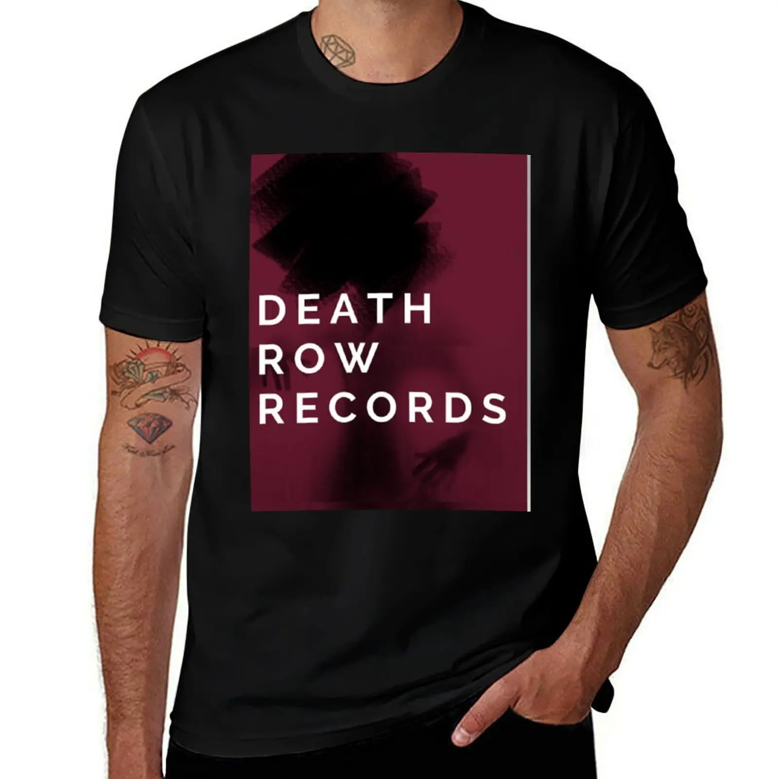 Death Row Record Essential T-Shirt Basic Short Sleeve Cotton Blend T-Shirt