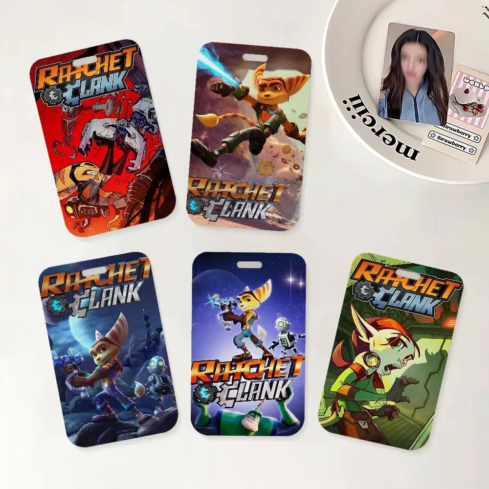 

Держатель для удостоверений Game R-Ratchet Clank с ремешком на шею для офиса, школы, именных карт и пропусков