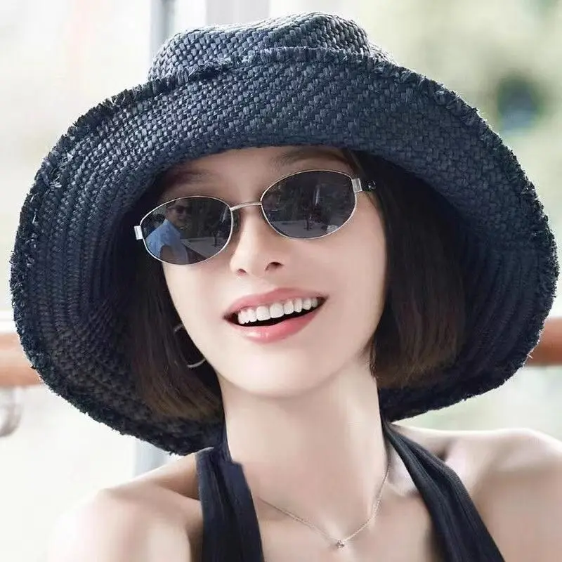 

COHK New Trendy Oval Sunglasses For Women Men Luxury Brand Design Metal Frame Sun Glasses Ladies Classic Shades UV400 Protection