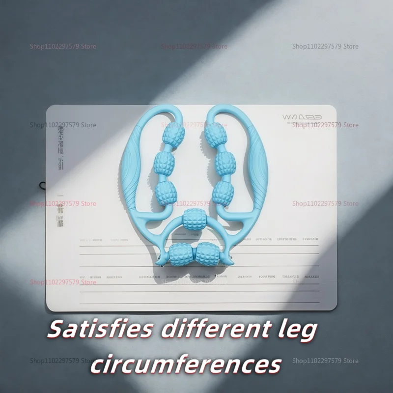 مدلك الساق بمشبك حلقي لتخسيس العجل واسترخاء العضلات واستخدام أسطوانة العجن في صالة الألعاب الرياضية المنزلية معدات تمارين اللياقة البدنية