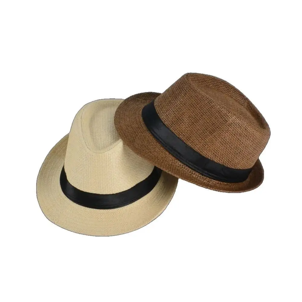 Fashion High Quality Camping Cotton linen Hiking Sun Hat Kids Sun Hat Bucket Hat Panama Cap Straw Hat