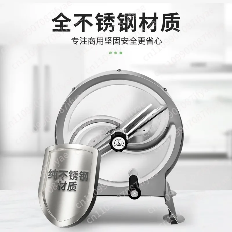 Stainless steel slicer to manually cut lemon potatoes Multifunctional commercial