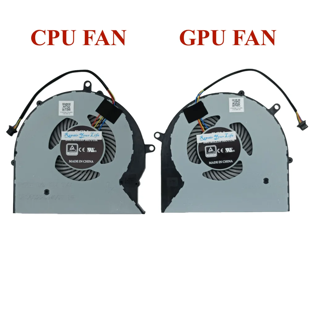 CPU GPU Cooling Fan For ASUS FX63V FX63VM FZ63VM FX503VM S5AM GL703 ROG Strix GL703VM GL503VM Series DFS552012M00T Cooler Fans