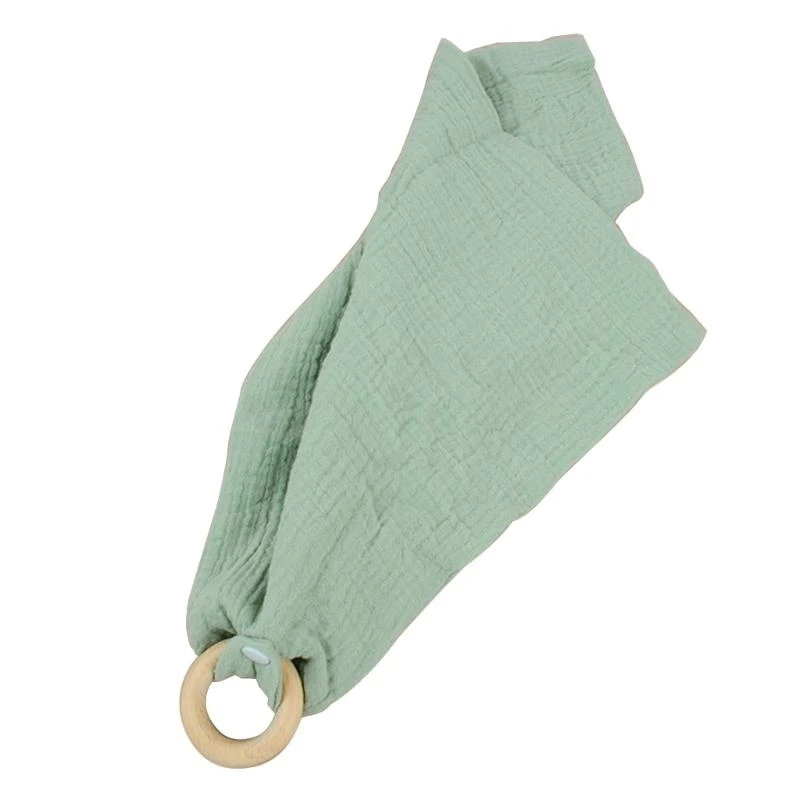 

J15U Защитное одеяло для новорожденных, мягкая ткань от отрыжки, детское жевательное полотенце, муслиновый носовой платок