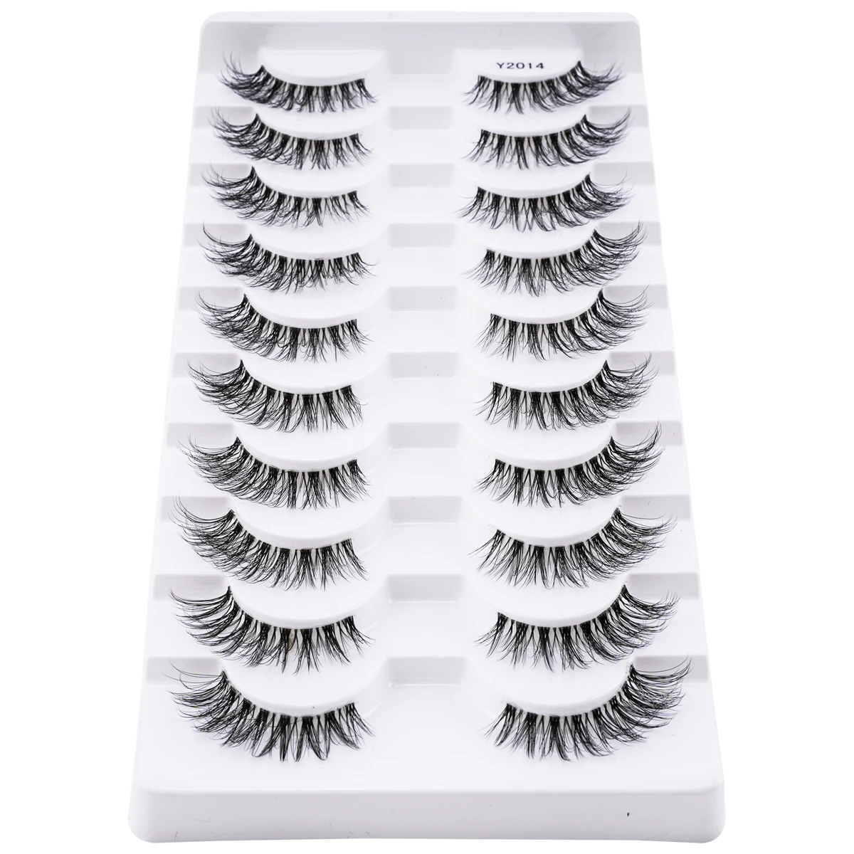 3/10 Pairs Mink False Eyelashes, Natural Fluffy Look