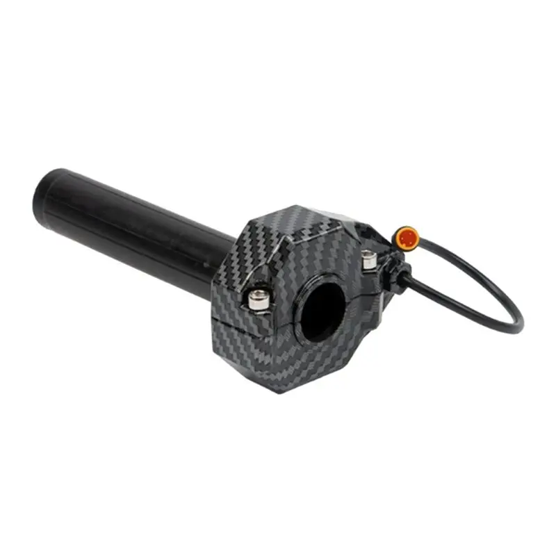 AB61-Motorcycle Full Twist Throttle Grip 3 Pin Male Plug Throttle Grip Accelerator Throttle Handlebars For Sur Ron