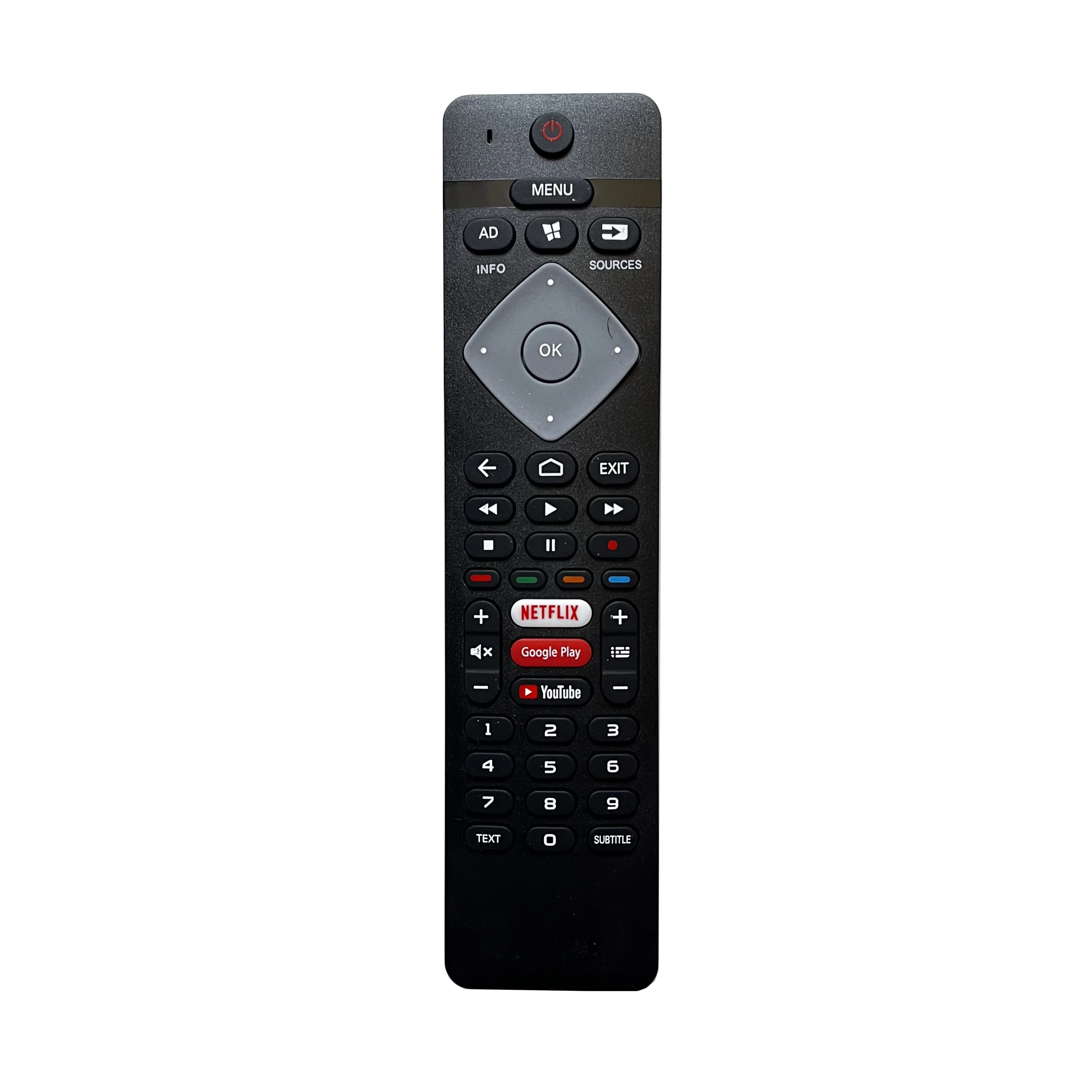 Remote Control For Philips BRC0884305/01 398GR10BEPHN0025BC NETFLIX GOOGLE PLAY YOUTUBE 4K Smart LED UHD Android HDTV TV